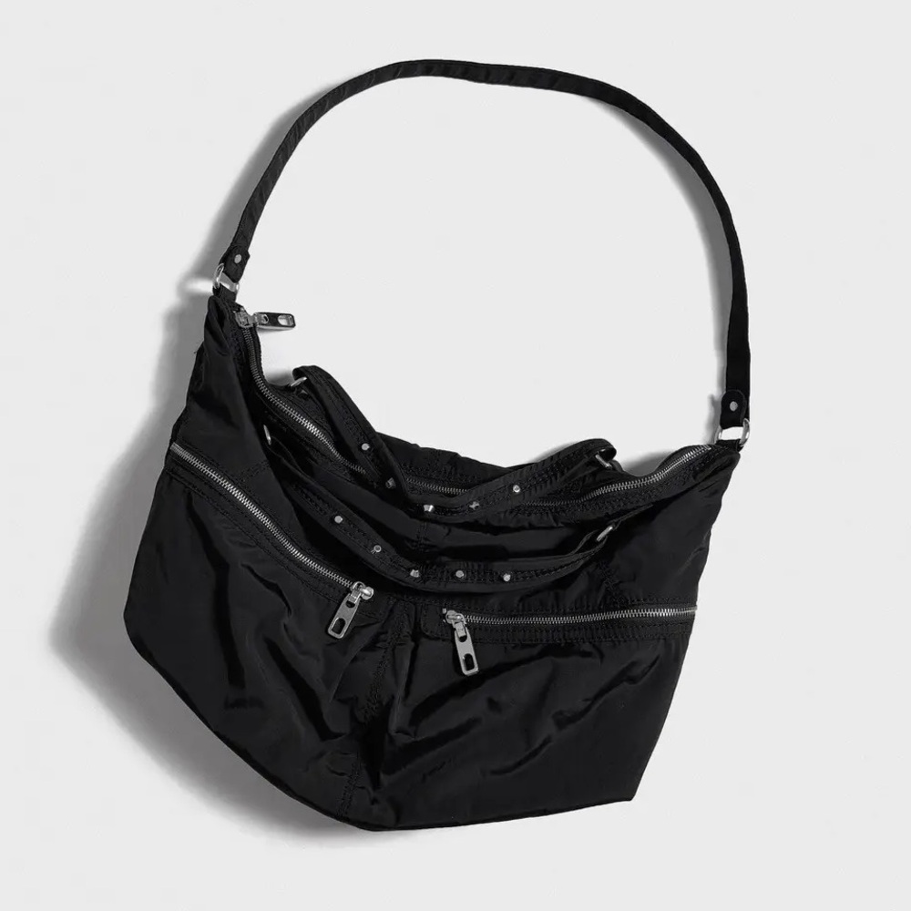 GAP Black Crossbody Bag with Studded Handles